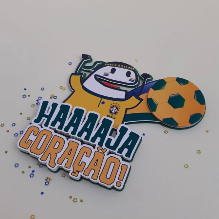 Topo de Bolo Copa 2026