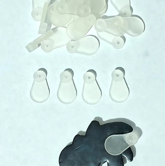 Adaptador para Pingente 1,7cm Emborrachado Pctes C/30 Peças