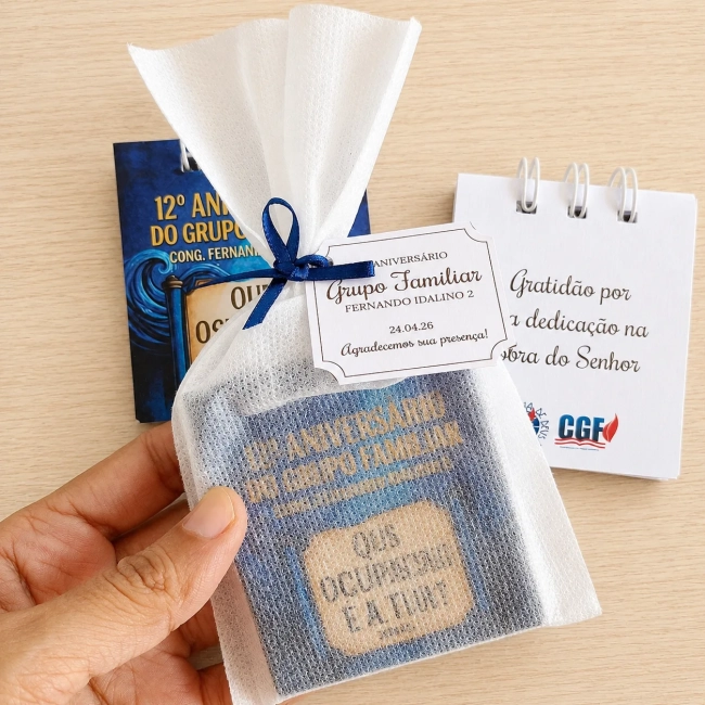 100 Blocos Minizinhos / Personalizados com sua arte ou logo