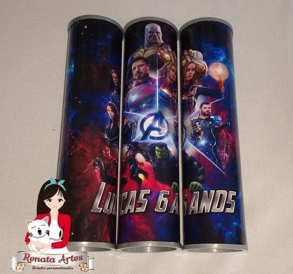 Pega Varetas Personalizado Vingadores Ultimato