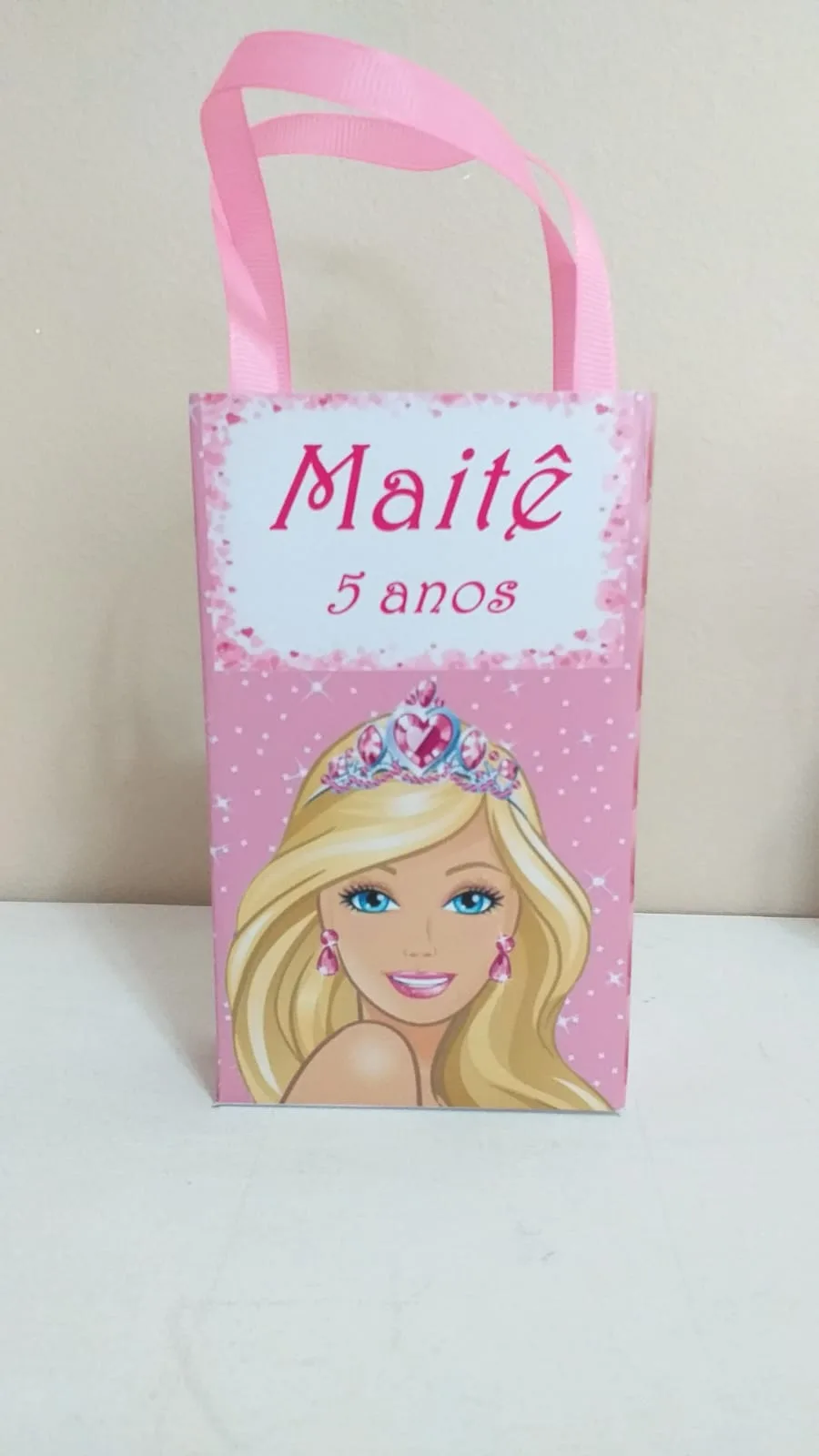 Sacolinhas Personalizadas Barbie para Lembrancinhas