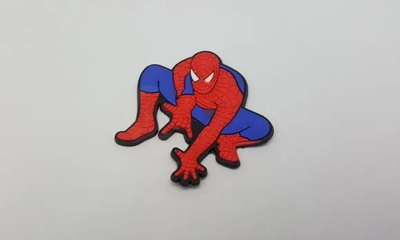 Aplique Herói Aranha Emborrachado de 4,9cm