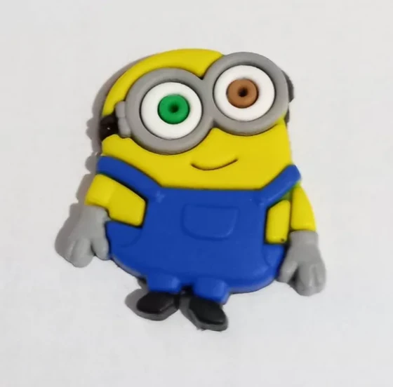 Aplique Minions Emborrachado - 6 Unidades