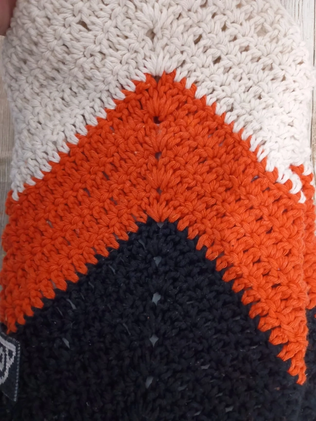 Bolsa de crochê  com tema Naruto
