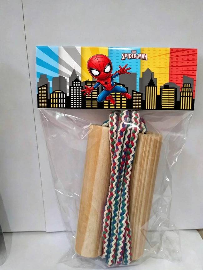 Corda de Pular Perosnalizada lembrancinhas infantil Homem Aranha