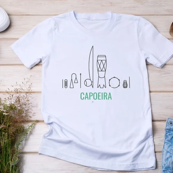 Camiseta Capoeira Arte Marcial Luta Cultura Brasileira