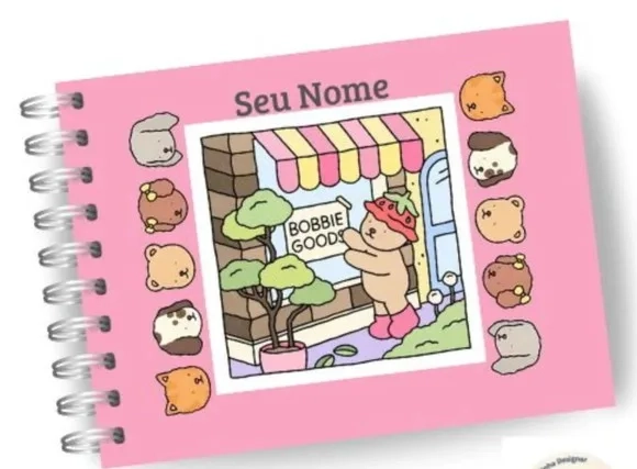 Caderno de Colorir Bobbie Goods A5