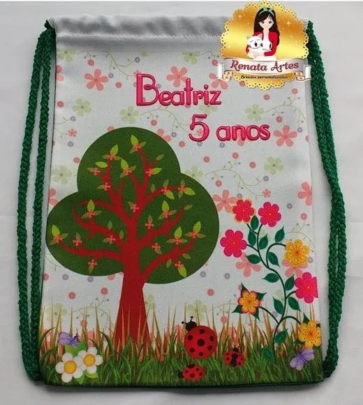 Mochila Jardim Encantado