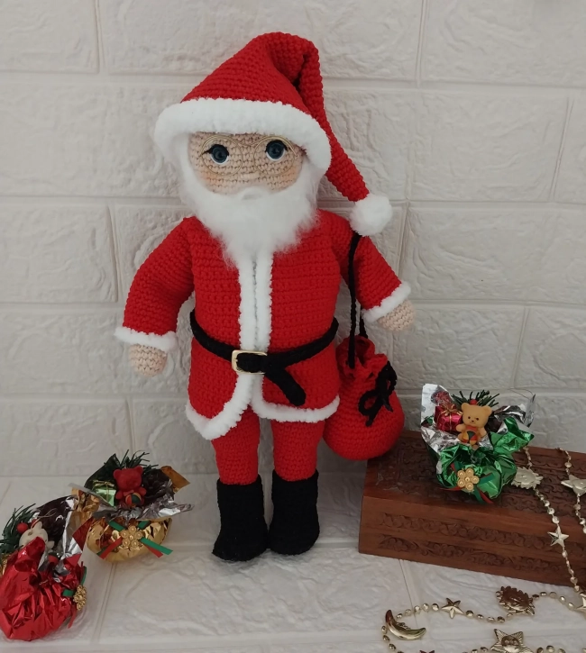Papai Noel Amigurumi