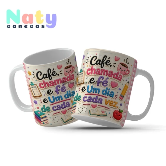 Canecas para Professores Porque ensinar também exige café e bom humor