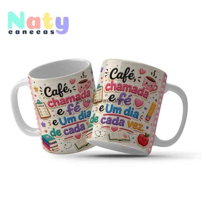 Canecas para Professores Porque ensinar também exige café e bom humor