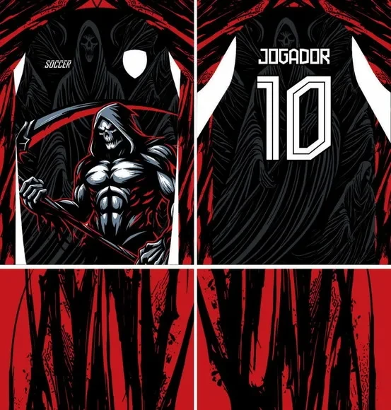 Arte Vetor Camisa Interclasse Ceifador Mod-809