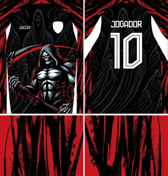 Arte Vetor Camisa Interclasse Ceifador Mod-809