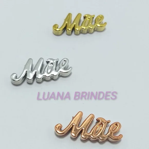 Aplique Mãe em Abs - Pct com 6 Unidades
