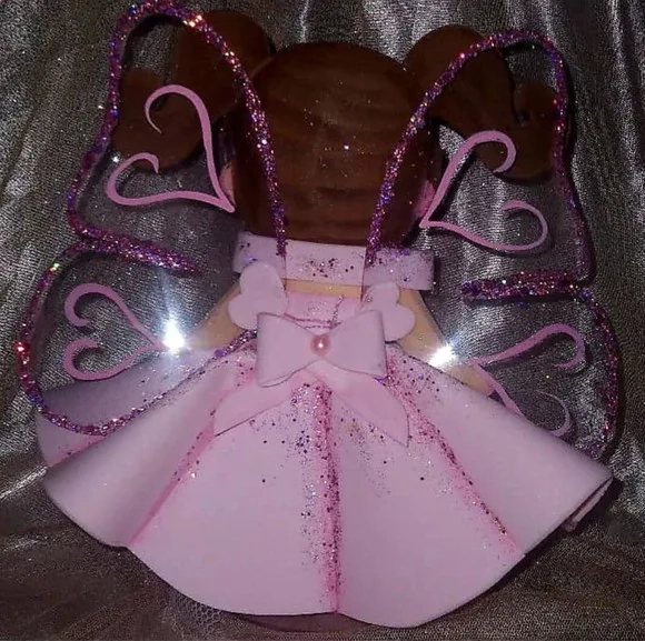 Menina Borboleta Jardim Encantado
