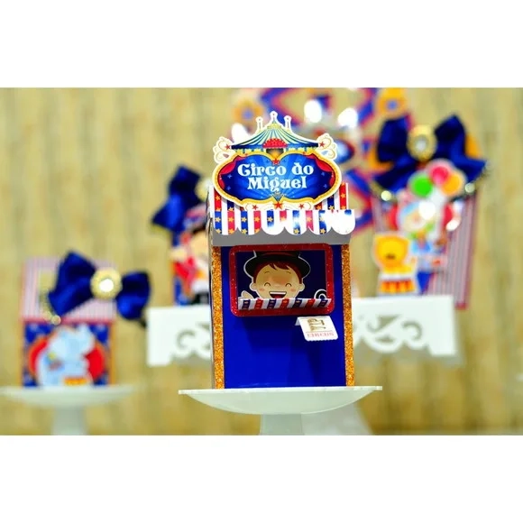 Kit 30 Lembrancinhas Circo Menino