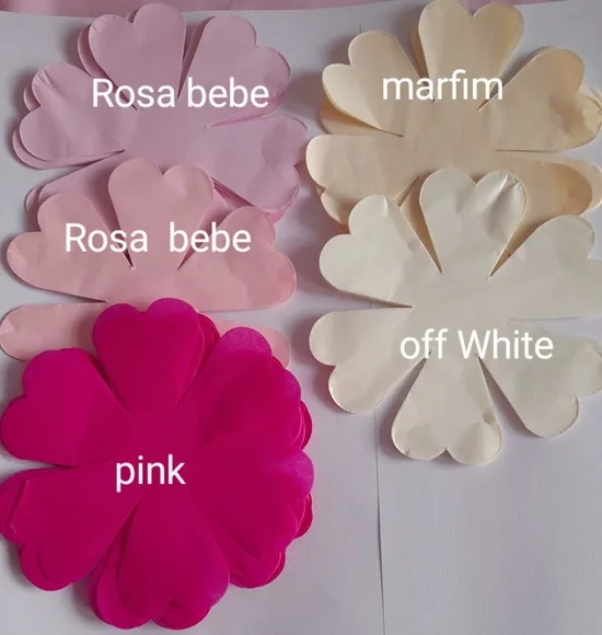 Forminhas Coração Apaixonado Rosa Bebe