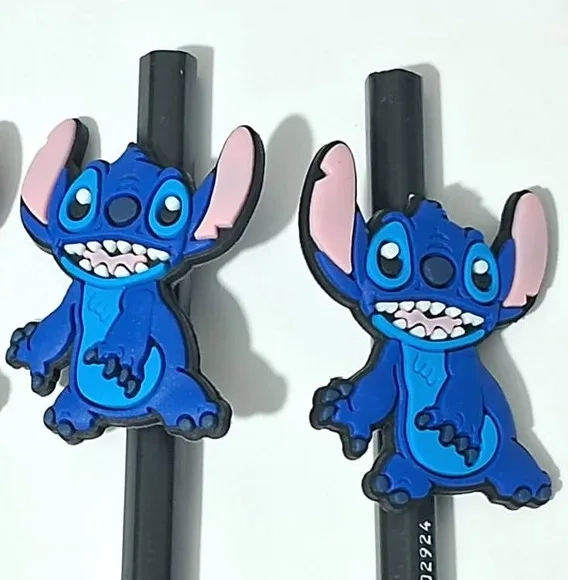 Ponteira P/lápis Stitch Emborrachado Pacotes com 6 Unidades