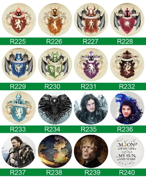 Bottons Game of Thrones - Button Boton