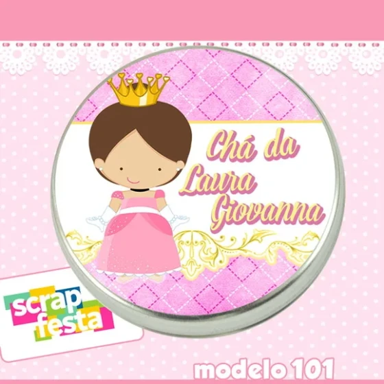 Lembrancinhas de Chá de Bebê Latinhas