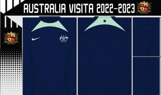 Vetores Camisa Australia Visita 2022-2023