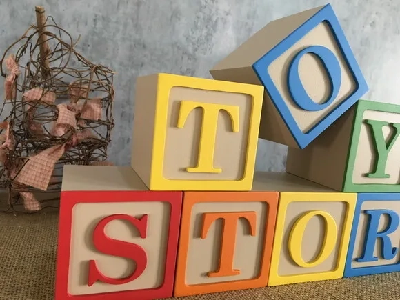 Cubos Toy Story 8x8cm