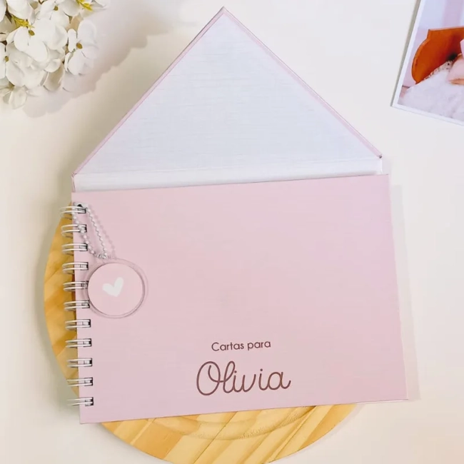 Cartas para Meu Filho – Álbum Personalizado com 100 páginas | Lembrança Afetiva