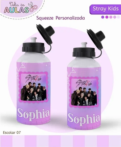 Garrafa Squeeze Personalizada