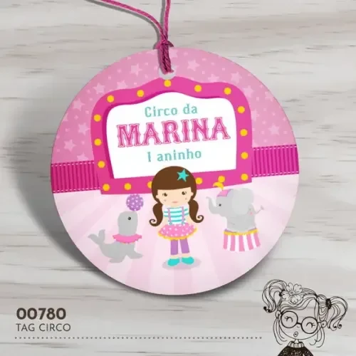 Tag Redonda Circo - 00780
