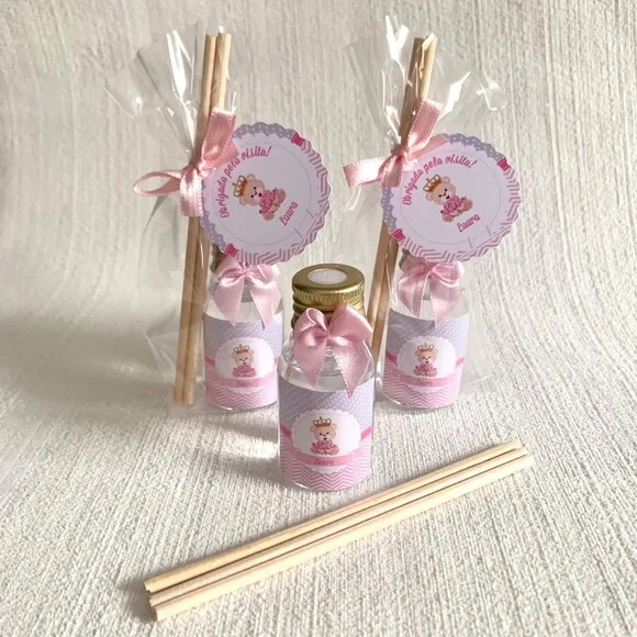 Lembrancinha Maternidade Aromatizador Ursinha Princesa