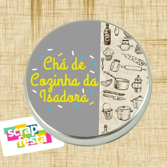 Latinhas 5x1 Festa Chá de Panela