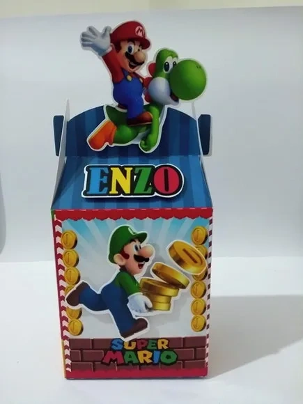 Kit 30 Lembrancinhas Mario Bros