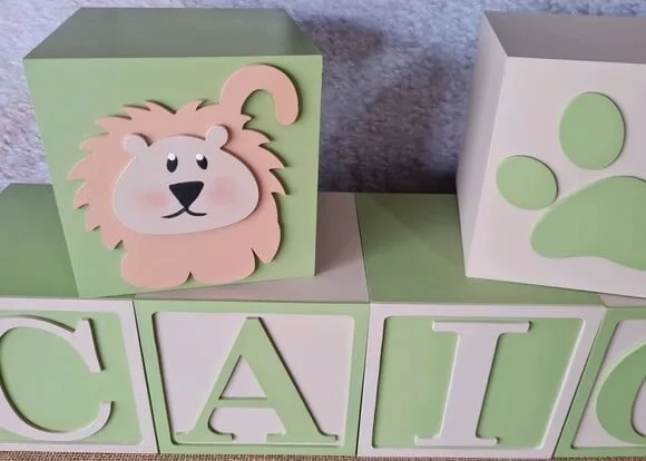 Cubos Safari-gigante 15cmx15cm