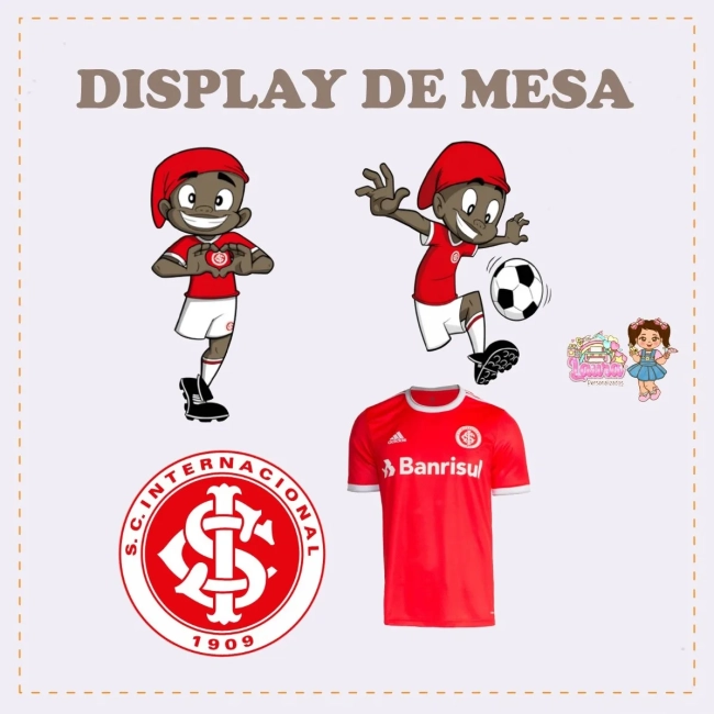 Kit Festa Só Um Bolinho INTERNACIONAL - Decoração de Festa