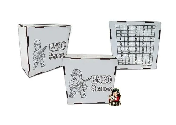 Cofrinho Personalizado Star Wars Lembrancinha