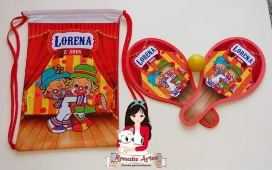 Mochila Ping Pong Tema Patati e Patatá 2
