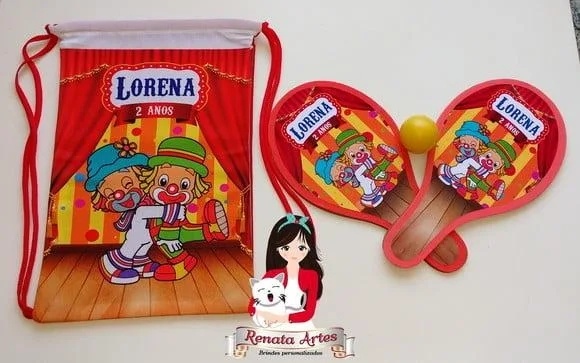Mochila Ping Pong Tema Patati e Patatá 2