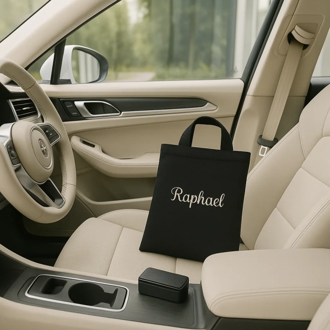 Lixeira para Carro com Refil - Dia dos Pais... Personalizado