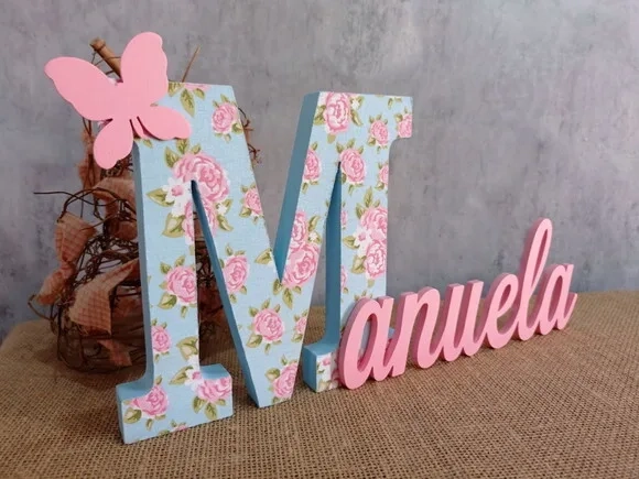 Jardim Encantado - Nomes Personalizados