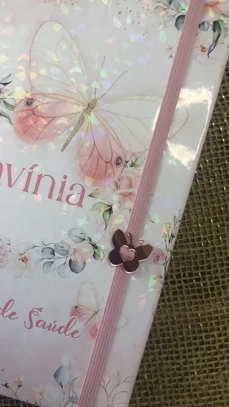 Caderneta de Saúde / Vacinação Personalizada - Borboletas