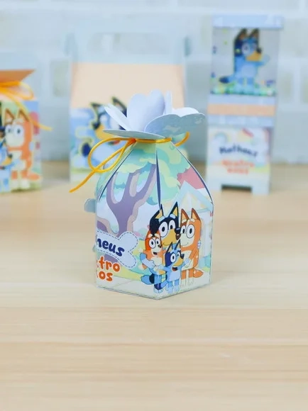 Kit 60 Lembrancinhas Bluey
