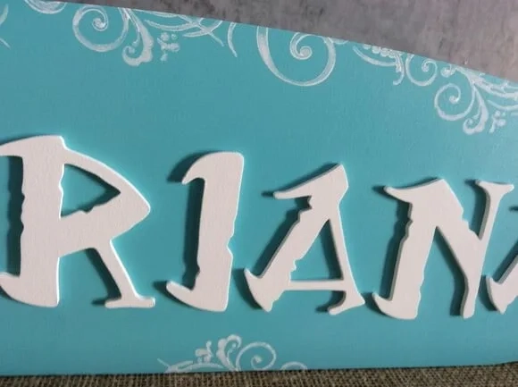 MOANA - Letras Decorativas de MDF