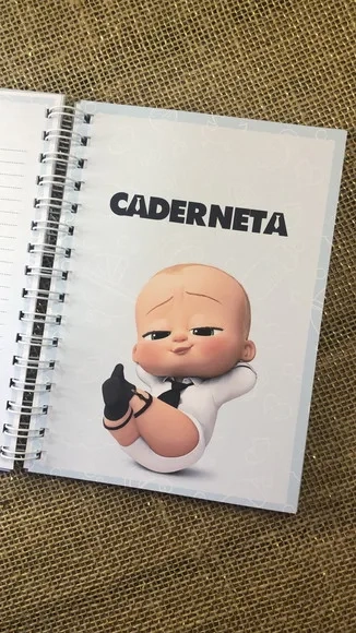 Caderneta de Saúde Vacinação Personalizada Poderoso Chefinho