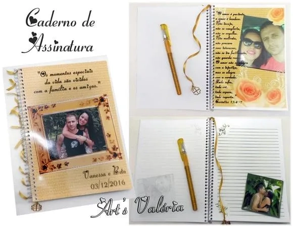 Caderno de Assinatura - Pequeno