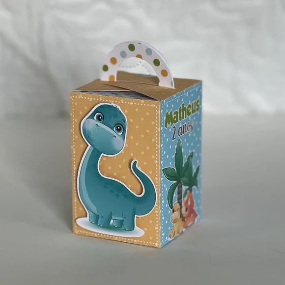 Kit 60 Lembrancinhas Dino Baby