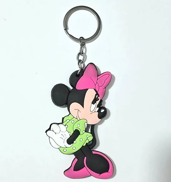 Chaveiro Minnie Frente e Verso Emborrachado 1 Unidade