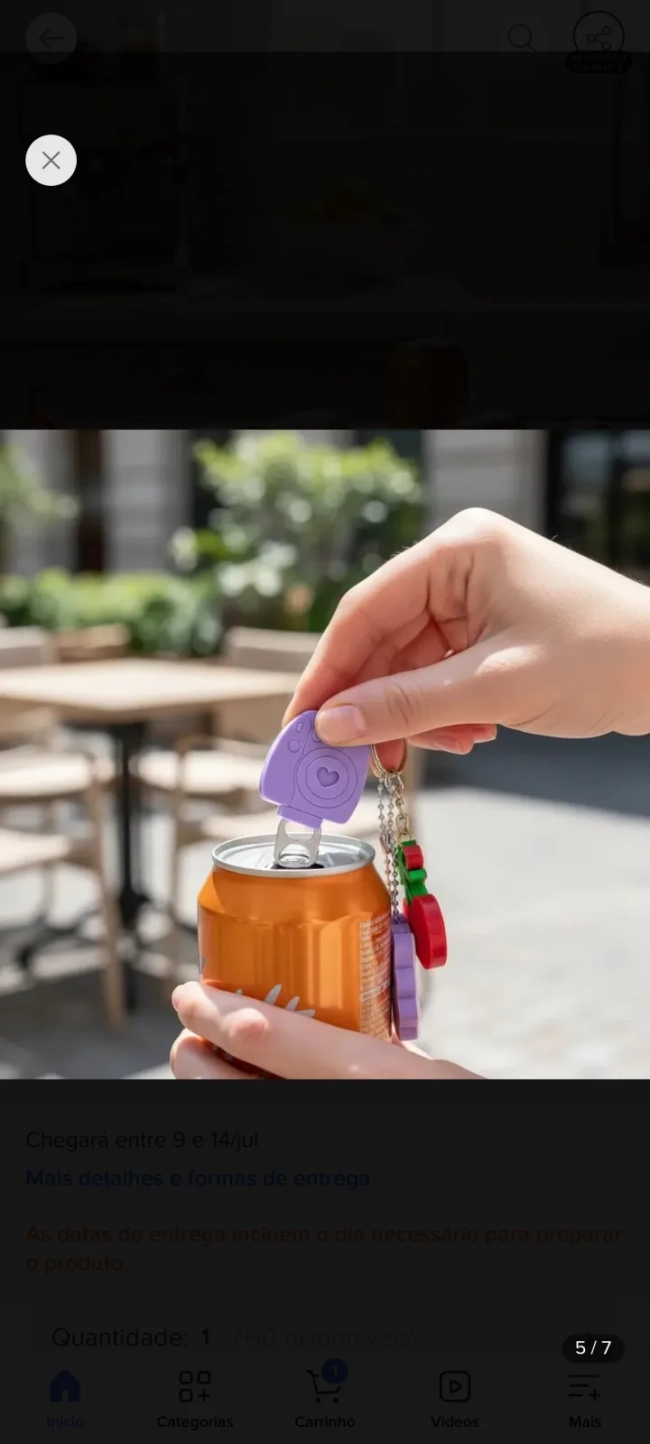Abridor de Latinhas Personalizado – Proteção para Unhas e Alongamentos