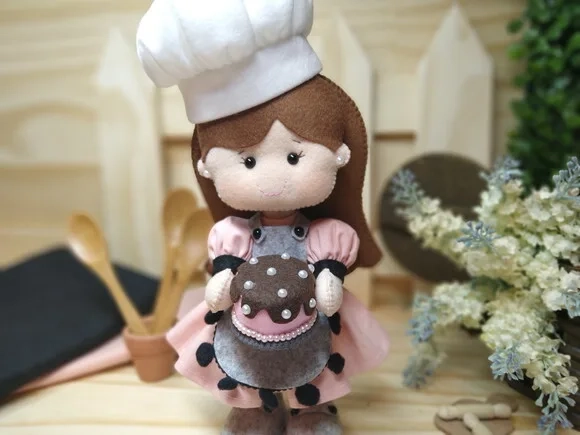 Boneca de Feltro