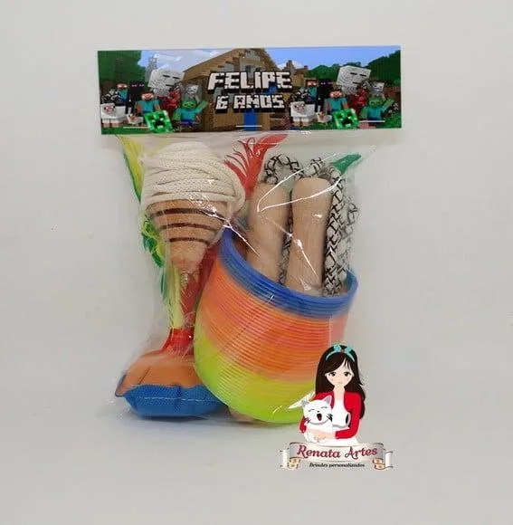 Kit Boa Infância Completo Tema Minecraft