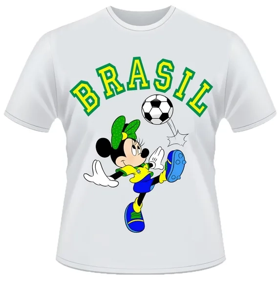 Camiseta Minnie Brasil